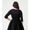 Elvira x Unique Vintage Women's Cardigan - 2 of 4
