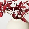 Eucalyptus Leaf Arrangement Burgundy - Threshold™ designed with Studio McGee - image 4 of 4