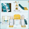 JANSNO 8 in 1 Toddler Slide and Swing Set with 2 Slides, Baby Slide for Ages 1-3 - 4 of 4