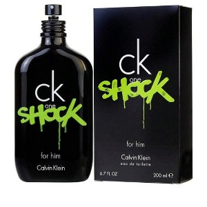 Ck One Shock By Calvin Klein Lavender, Clementine, Cucumber, Osmanthus, Cardamom Men Edt Spray 6.7 Oz 1994 Casual 6.7 Oz Fragrance - 1 of 1