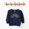 The Juniper Shop Lil Brother Stacked Curved Toddler Graphic Sweatshirt - 2 of 2