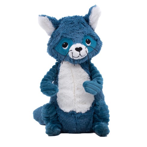 blue raccoon stuffed animal