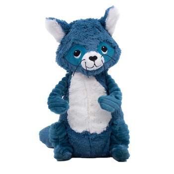 TriAction Toys Les Deglingos Ptipotos Netoitou the Raccoon Plush | Blue
