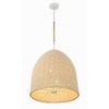 Crystorama Lighting Jasper 6 - Light Chandelier in  Matte White - 4 of 4
