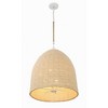 Crystorama Lighting Jasper 6 - Light Chandelier in  Matte White - image 4 of 4