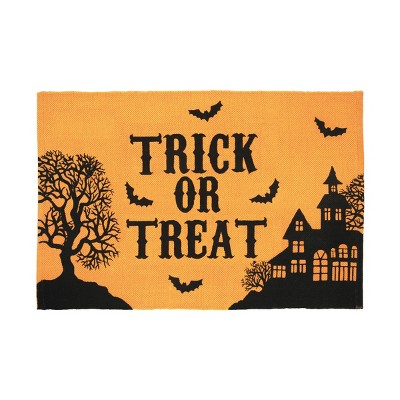 Gallerie Ii Trick Or Treat Dhurrie Halloween Door Mat : Target