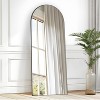 Wooden Right-Angled Arch Full-Length Mirror - 2 of 4