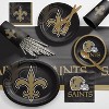 24ct New Orleans Saints Football Dessert Plates - image 3 of 3