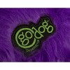goDog Furballz Squeaky Plush Ball Dog Toy, Chew Guard Technology - Purple, Large - 4 of 4