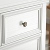 NicBex Farmhouse Bedroom Dresser,White/Black Dressers Made of Sturdy Wood ,Chest of Drawers for Living Room,Dining Room,Hallway,Office - 3 of 4