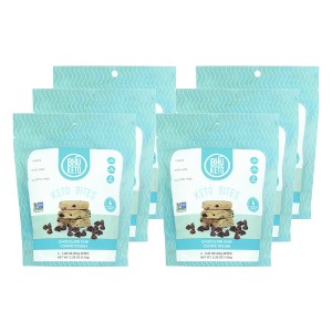 Bhu Chocolate Chip Cookie Dough Keto Bites - 6 bags, 5.29 oz - 1 of 3