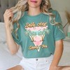 Simply Sage Market Women's Salty Hair Sandy Toes Triangle Short Sleeve Garment Dyed Tee - 2 of 2