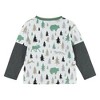 Andy & Evan  Toddler Boys Long Sleeve Two-Fer Tee Shirt - 4 of 4