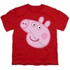 Boys' Short Sleeve Peppa Pig Face T-Shirt - 2 of 4