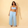 Women's Gauze Swim Cover Up Pants - Shade & Shore™ - 4 of 4