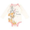 Disney Classics Princess Lion King Pumbaa Princess Ariel Timon Baby Girls 5 Pack Bodysuits Newborn to Infant - 2 of 4