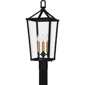 Quoizel Lighting Hull 3 - Light Post Light in  Matte Black - 1 of 1
