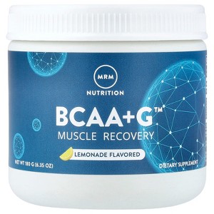 MRM Nutrition BCAA+G™, Muscle Recovery, Lemonade, 6.35 oz (180 g) - 1 of 4