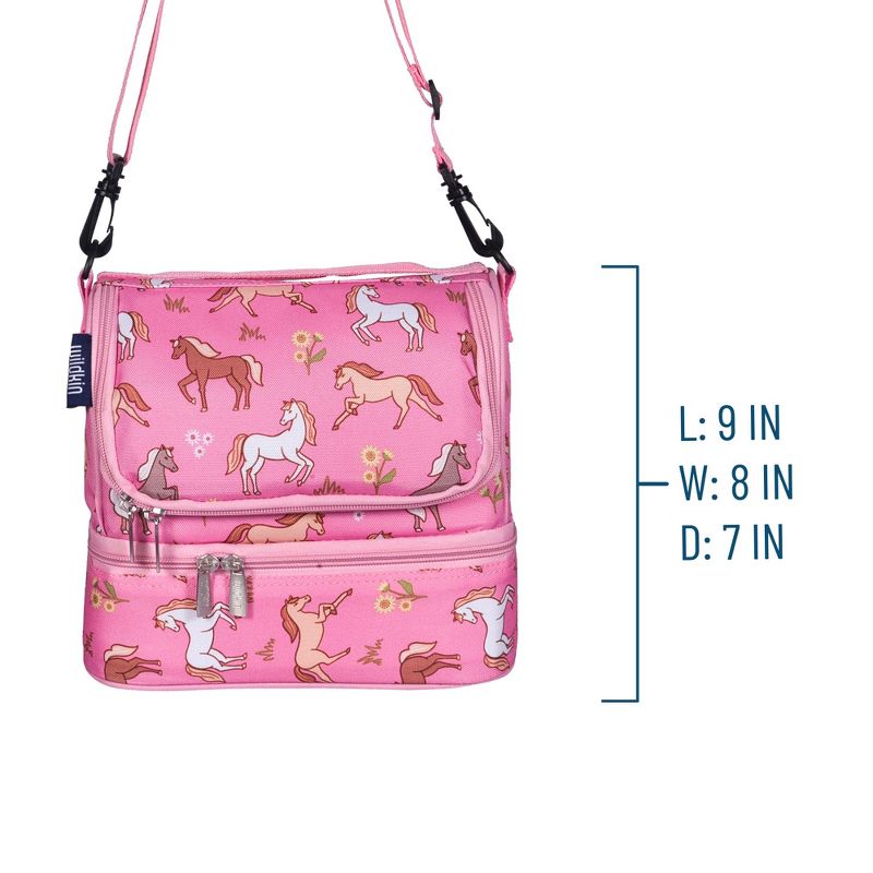 Wildkin Two Compartment Lunch Bag for Kids, 3 of 11