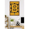 Trends International NHL Boston Bruins - Logo 25 Framed Wall Poster Prints - 2 of 4