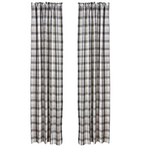 Park Designs Refined Rustic Lined Panel Pair 72" x 84" - 1 of 3