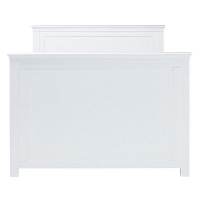 Classic White Wood Twin Daybed with Upholstered Headboard