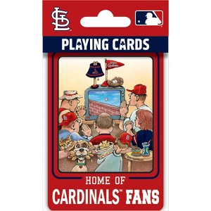 MasterPieces Officially Licensed MLB St. Louis Cardinals Fan Deck Playing Cards - 54 Card Deck - 1 of 4