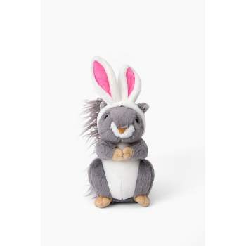 Midlee Easter Squirrel Bunny Plush Large Dog Toy