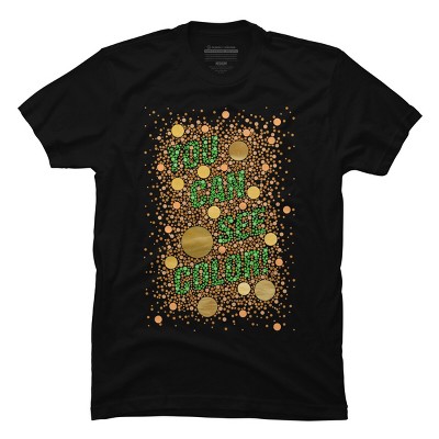 Men's Design By Humans Colorblind! By TenkenNoKaiten T-Shirt