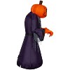 Gemmy Airblown Inflatable Pumpkin Reaper, 4 ft Tall, Multi - 4 of 4