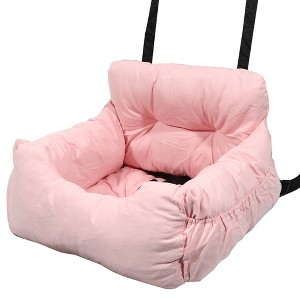 Unique Bargains Dog Car Seat with Straps - 1 of 4