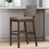 Nathan James Linus Barstool Gray - 4 of 4