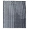 The Lakeside Collection Striped Faux Fur Throws or Accent Pillows - Striped Faux Fur Throw Gray - image 2 of 3