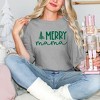 Simply Sage Market Women's Merry Mama Tree Short Sleeve Garment Dyed Tee - 2 of 4