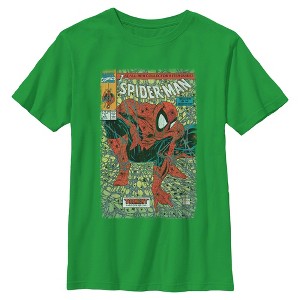 Boys Marvel Spider-Man Torment Comic Cover T Shirt - 1 of 4