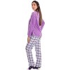 Just Love Womens Ultra-Soft Pajama Pant Set with Matching Socks - 3 Piece Micro Fleece PJ Set - 2 of 4