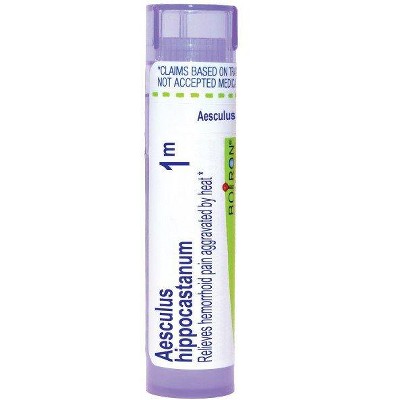 Aesculus Hippocastanum 1M by Boiron Homeopathic Single Medicine For Personal Care  -  80 Pellet