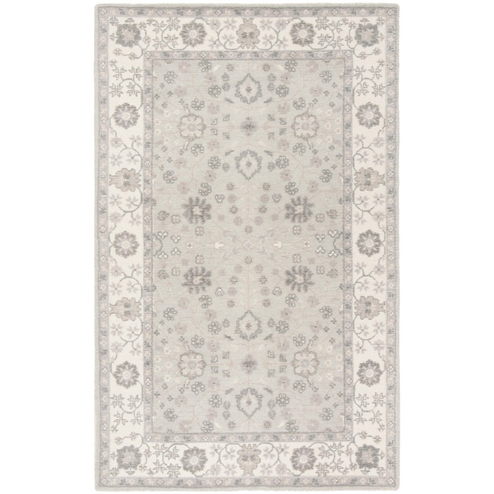 4'x6' Tufted Floral Area Rug Ivory - Safavieh