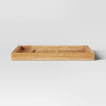 Square Teak Wood Tray - Threshold™