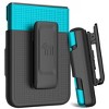 Nakedcellphone Slim Case and Belt Clip Holster Combo for Samsung Galaxy Z Flip 3 Phone (SM-F711, 2021) - 2 of 4
