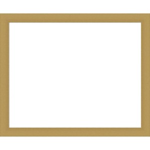 Amanti Art Grace Brushed Gold Framed Dry Erase Magnetic Board - 1 of 4