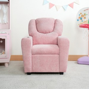 Home Imports Emporium Kids Recliner Chair with Footrest & Cupholders - 1 of 4