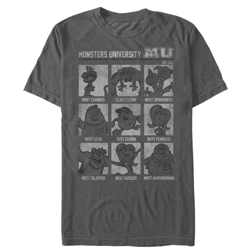 Men's Monsters Inc MU Yearbook T-Shirt, 1 of 5