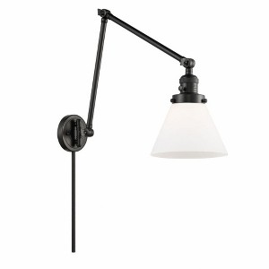 Cone - 1 Light Swing Arm Wall Sconce In Industrial Style-30 Inches Tall and 8 Inches Wide - 1 of 1