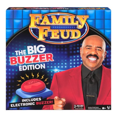 Family Feud The Big Buzzer Edition Party Card Game