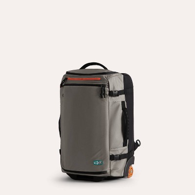 Bagsmart Blast 43L Roller Travel Backpack - Khaki — фото 4