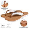 AEROTHOTIC Solace Arch Support Orthotic Lightweight Cushioning Flip Flops for Women - 4 of 4