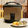 Tiger JNP-S18U 10-Cup Rice Cooker (Urban Satin) with Washing Bowl and Spoon - 2 of 4