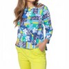 Women's Island Hand Block Cotton Boxy Tee - habitat - 2 of 4