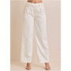 VENUS Womens Shiny Satin Pant - 2 of 4
